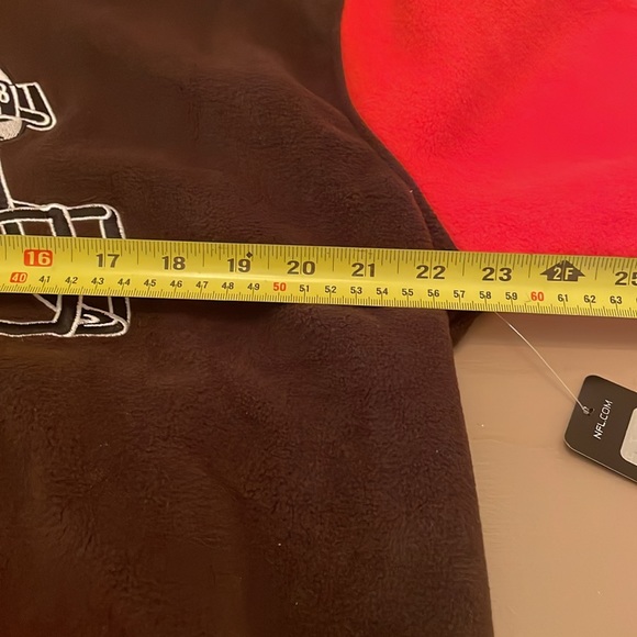 Cleveland Browns Fleece Hoodie Large - Picture 7 of 7